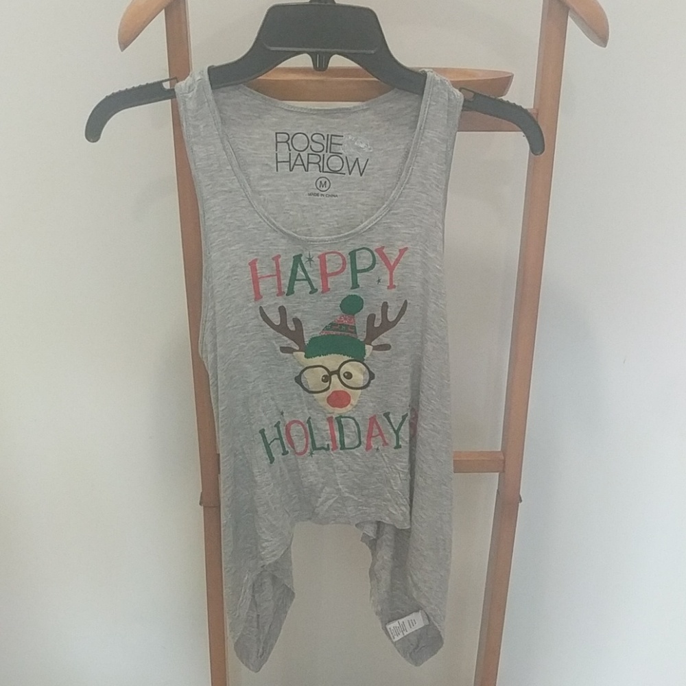 ROSIE HARLOW CHRISTMAS T-SHIRT TOP NWOT